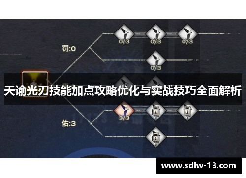 天谕光刃技能加点攻略优化与实战技巧全面解析 天谕光刃技能加点攻略优化与实战技巧全面解析