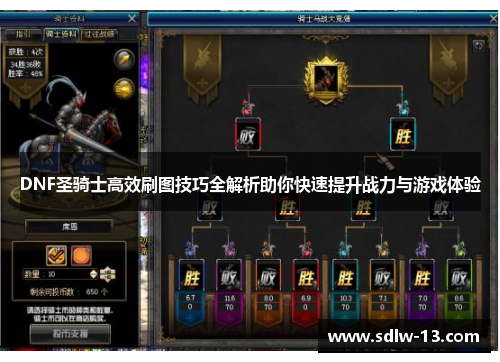 DNF圣骑士高效刷图技巧全解析助你快速提升战力与游戏体验